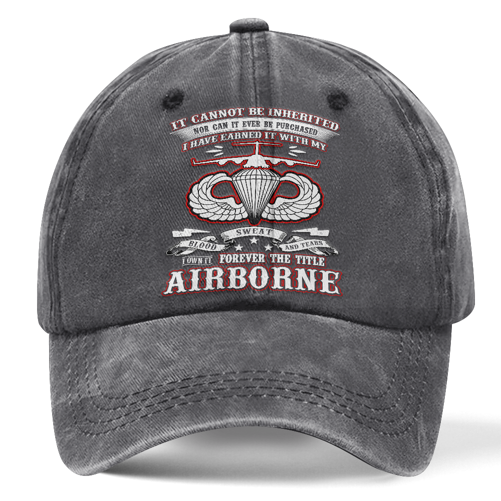 Airborne I Own Forever The Title Washed Cap