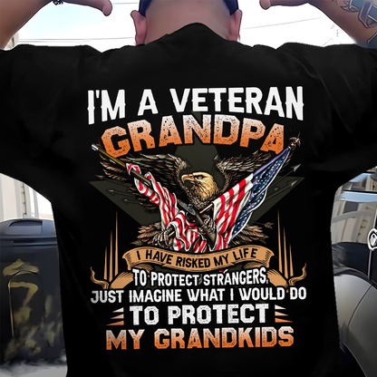 I'm A Veteran Grandpa Classic T-Shirt