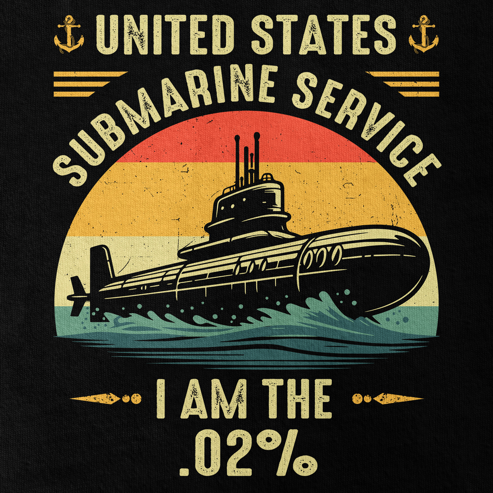 Navy Submarine Classic T-shirt