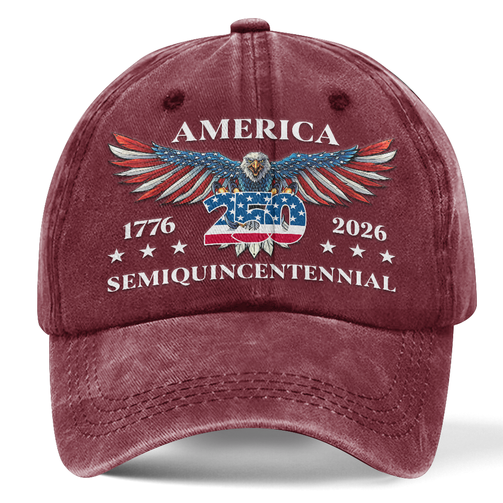 America 250th Anniversary Washed Cap