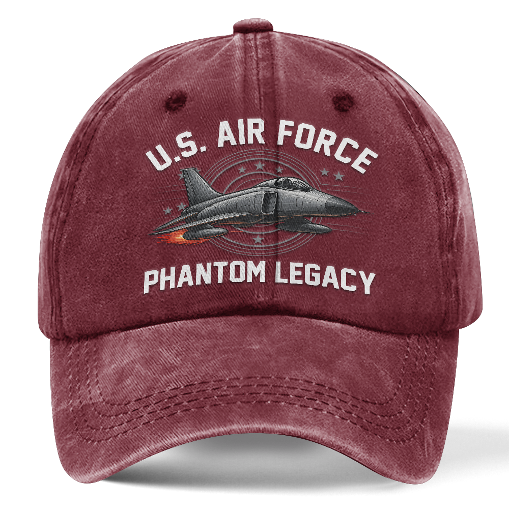 Personalizable Air Force Washed Cap