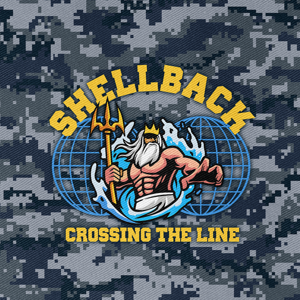Shellback Crossing The Line Classic Cap