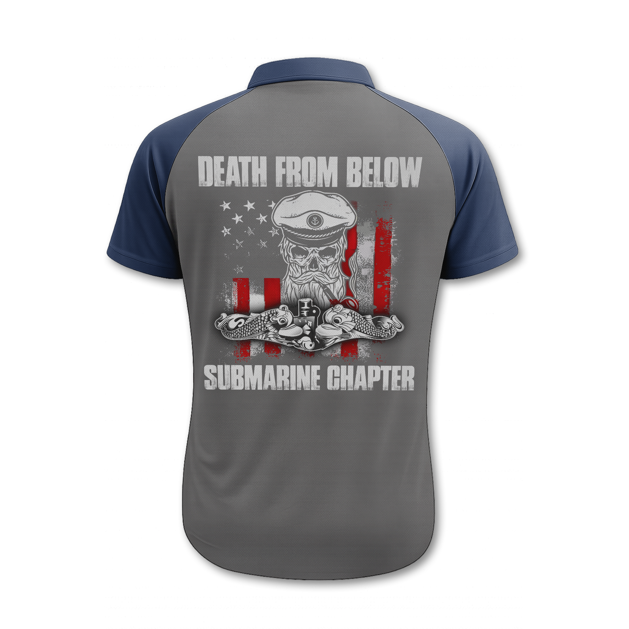 Navy Submarine Polo Shirt