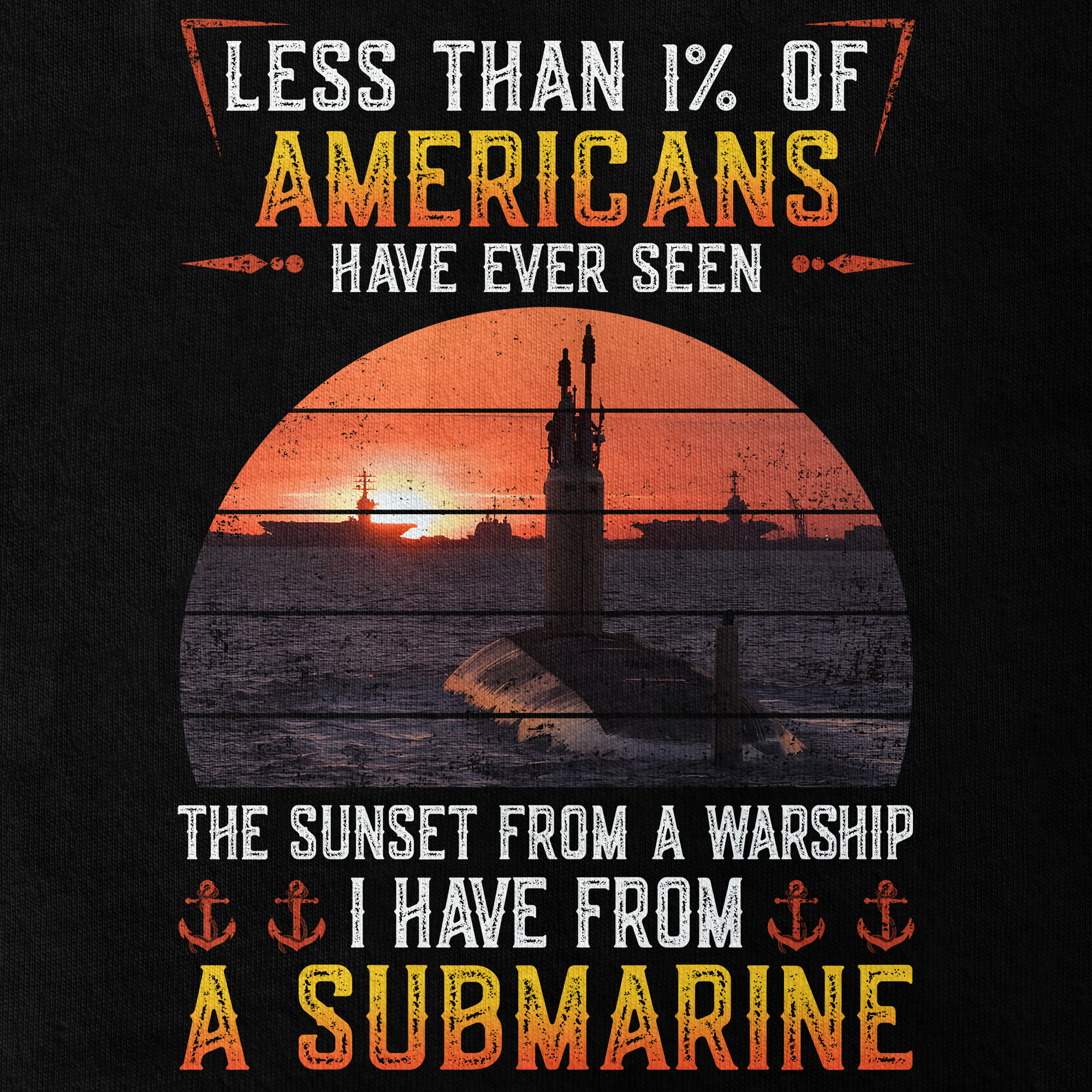 Navy Submarine Classic T-shirt