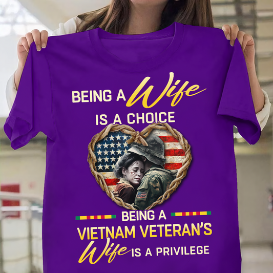 Vietnam Veteran's Wife Classic T-Shirt