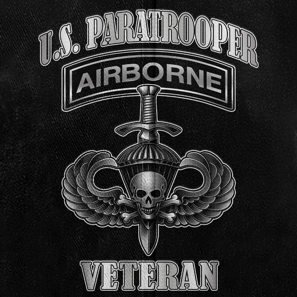 Personalizable Airborne Paratrooper Washed Cap