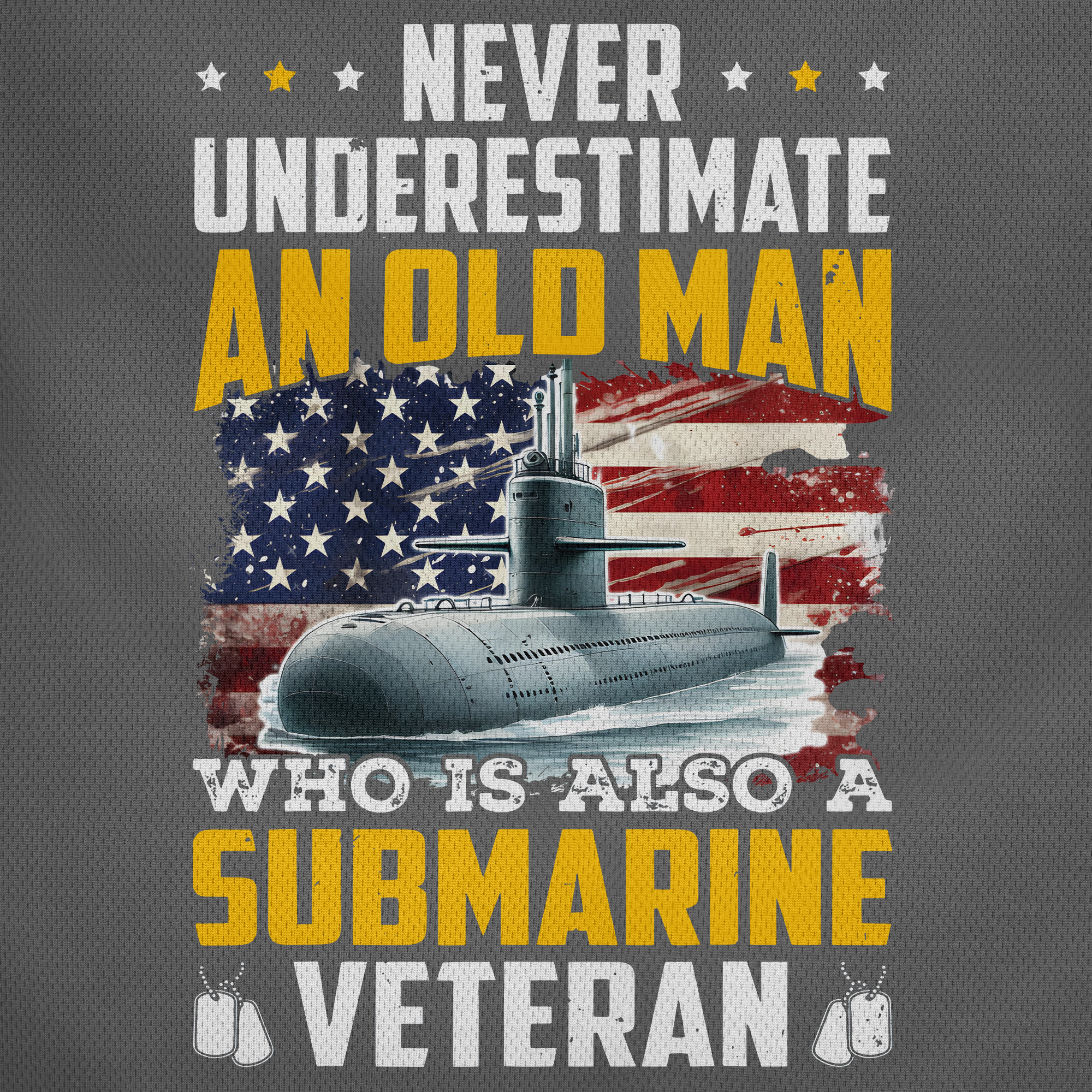 Navy Submarine Polo Shirt