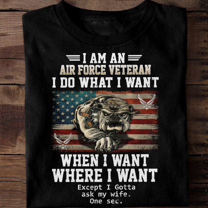 I am an Air Force Veteran Classic T-Shirt