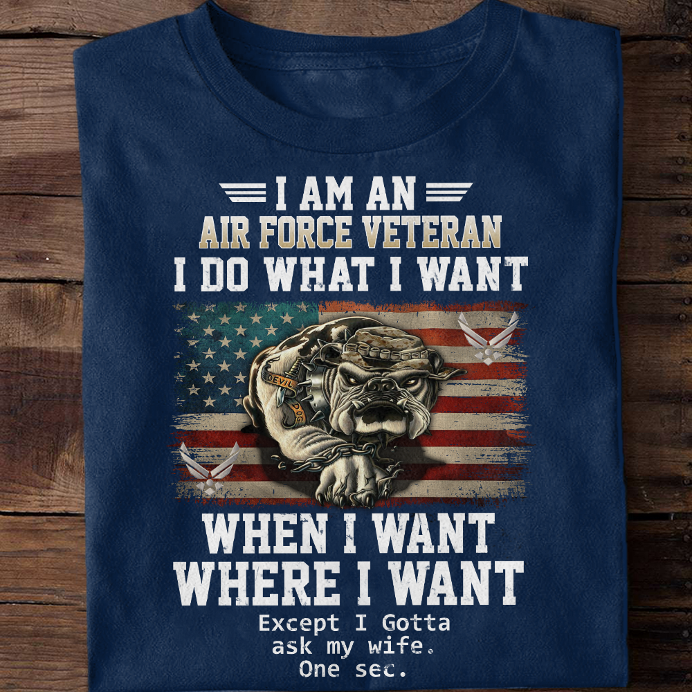 I am an Air Force Veteran Classic T-Shirt