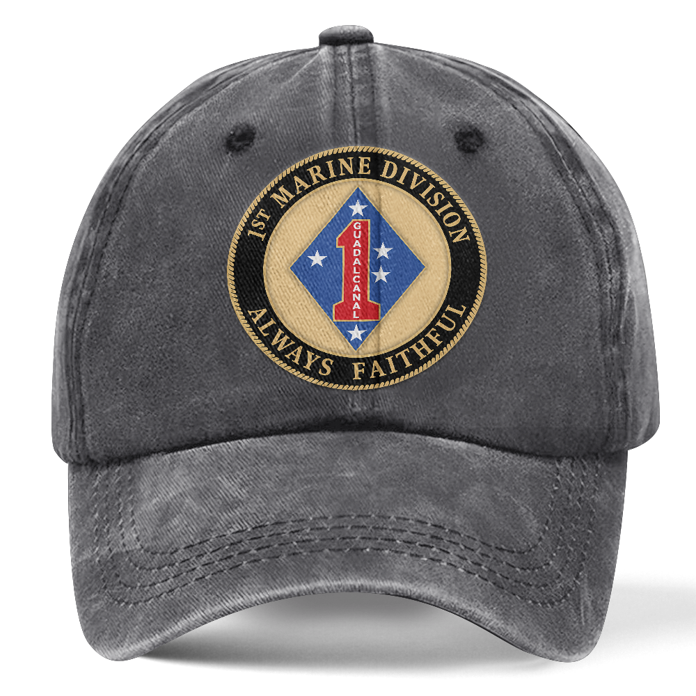 Personalizable Always Faithful Washed Cap