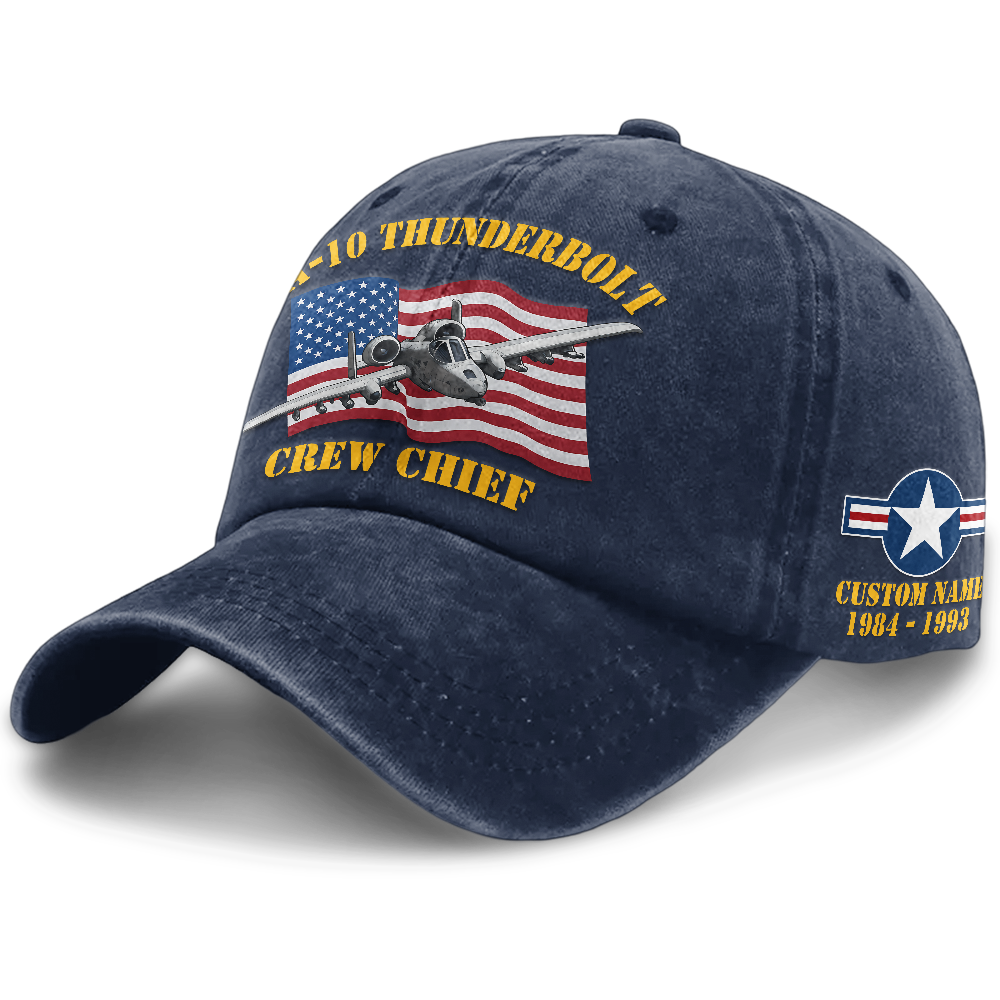 Personalizable Air Force Washed Cap