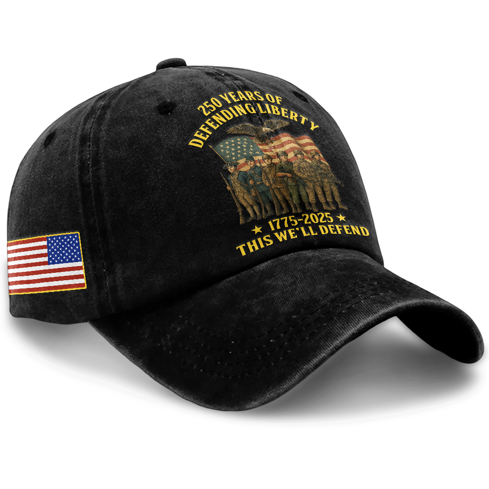 Army 250th Anniversary Washed Cap