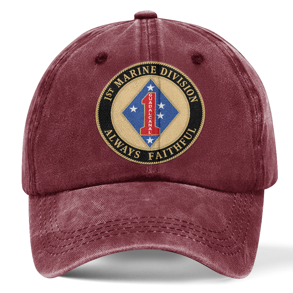 Personalizable Always Faithful Washed Cap