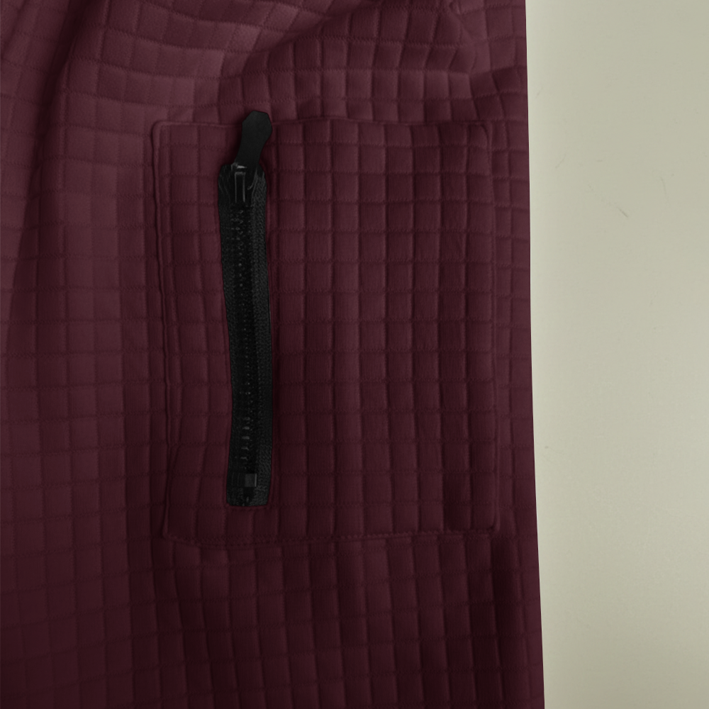 Personalizable Airborne I Walked The Walk Waffle Hooded Jacket