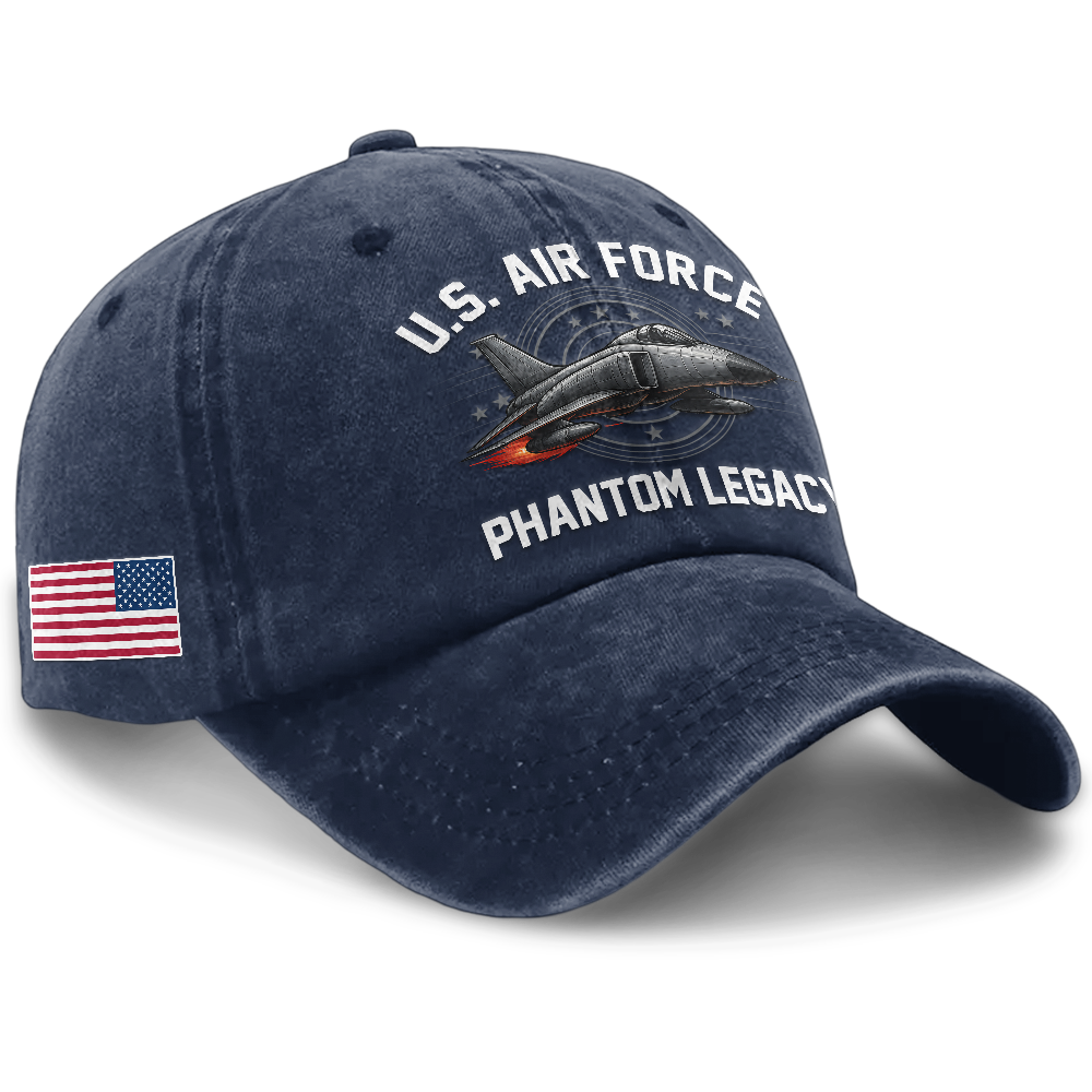 Personalizable Air Force Washed Cap