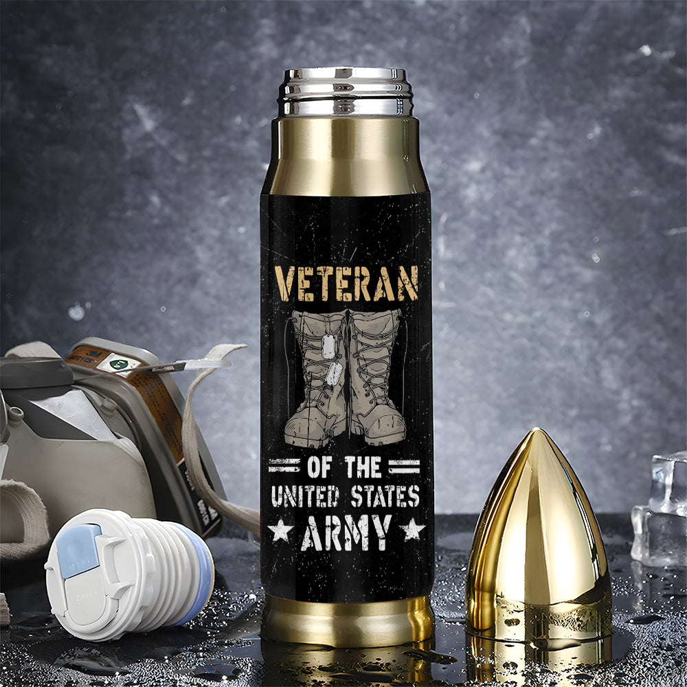 Veteran of The Army Bullet Tumbler