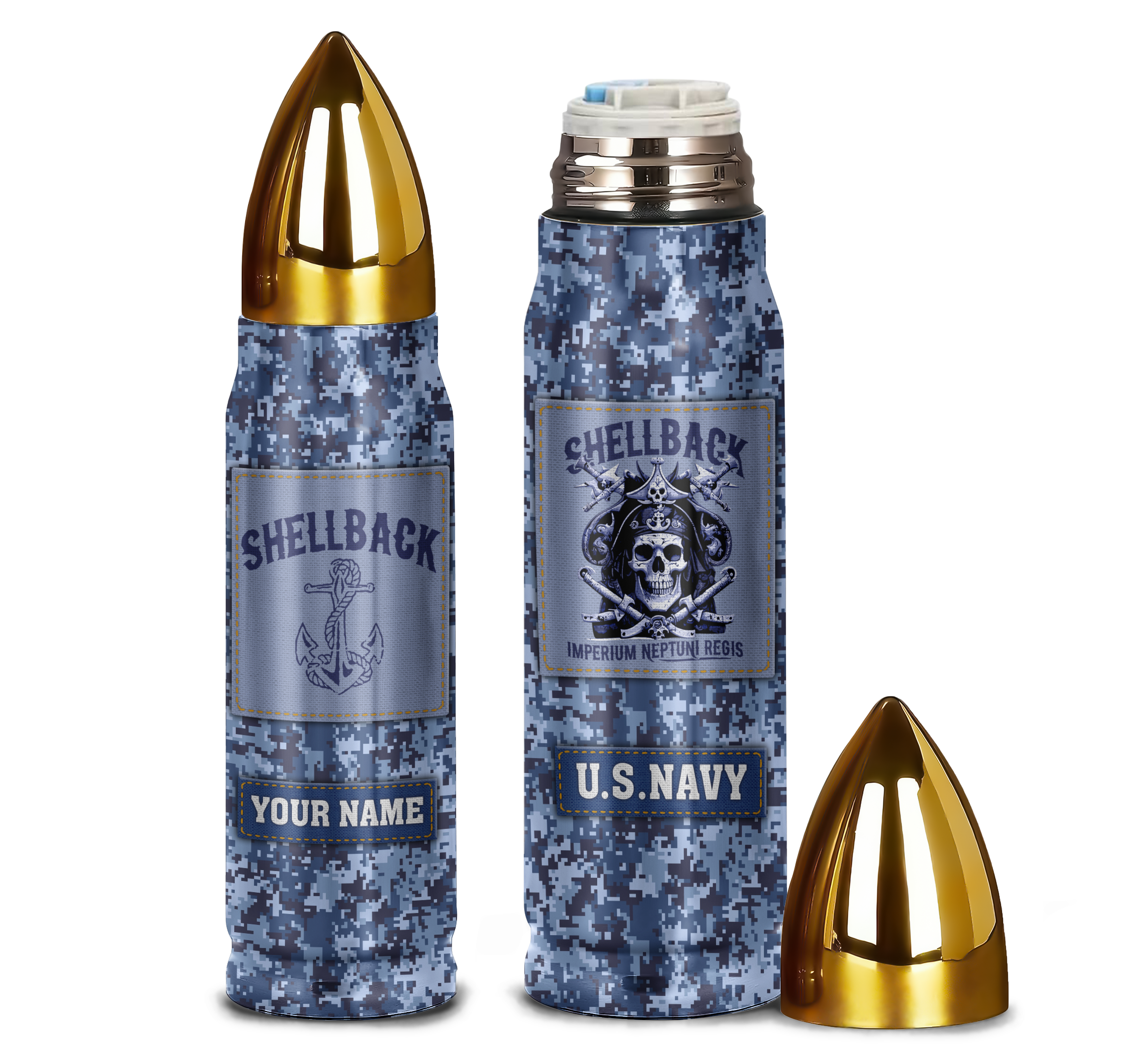 Navy Shellback Bullet Tumbler