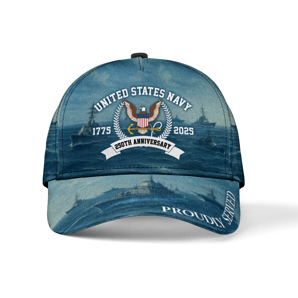 Navy 250th Anniversary Classic Cap