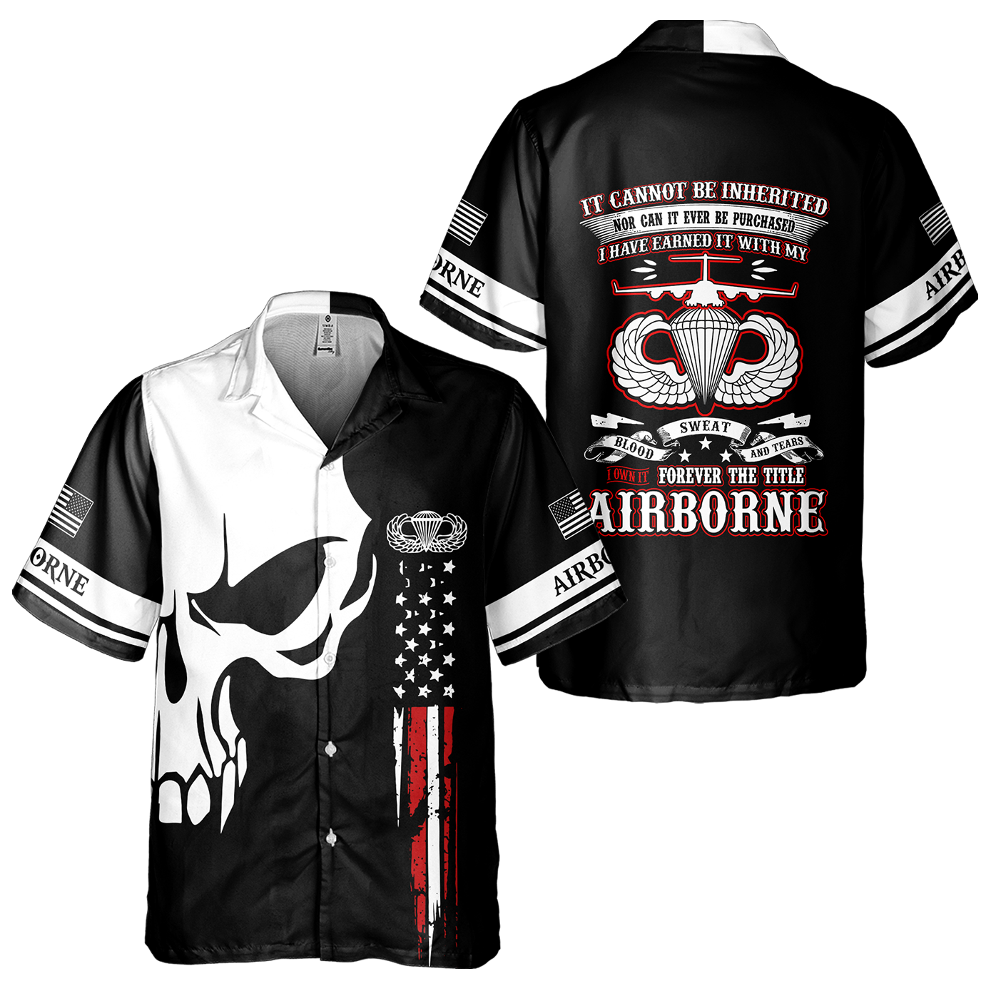 I Own It Forever The Title Airborne Cuban Shirt