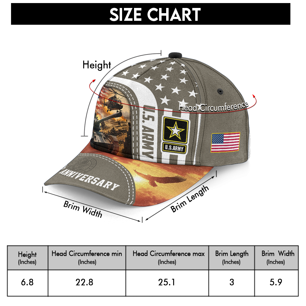 Army 250th Anniversary Classic Cap