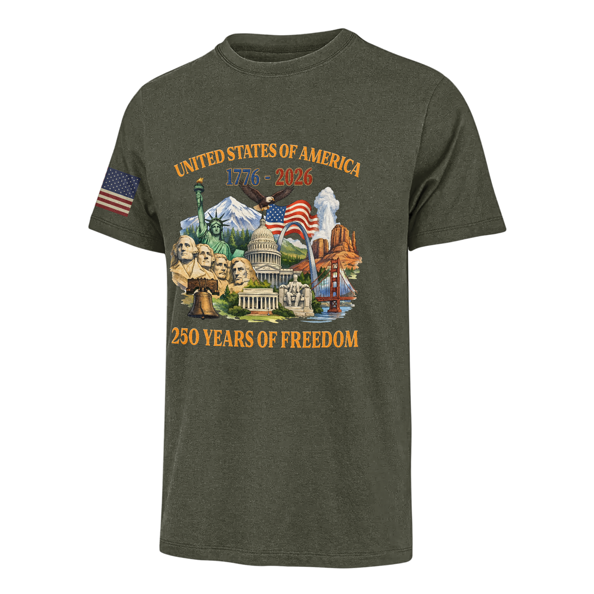America 250 Years of Freedom Classic T-shirt