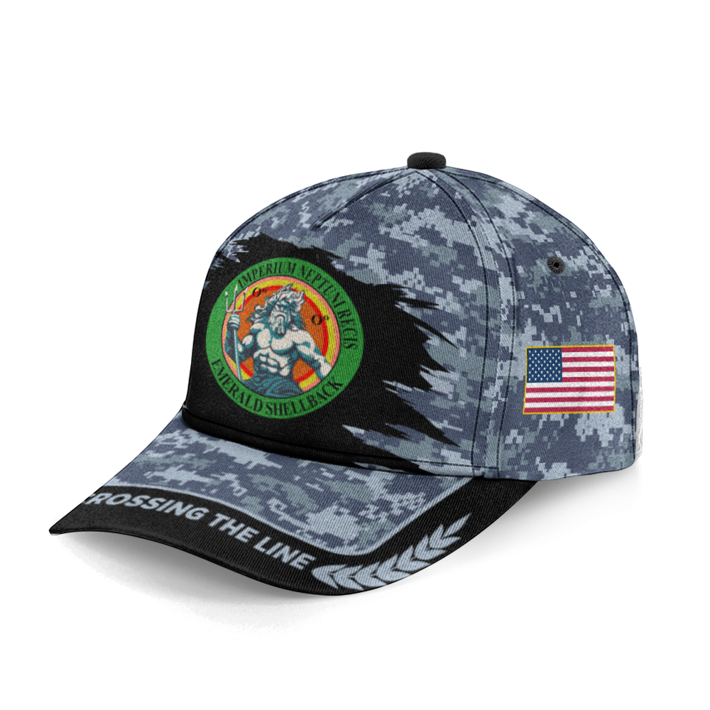 Shellback Crossing The Line Classic Cap