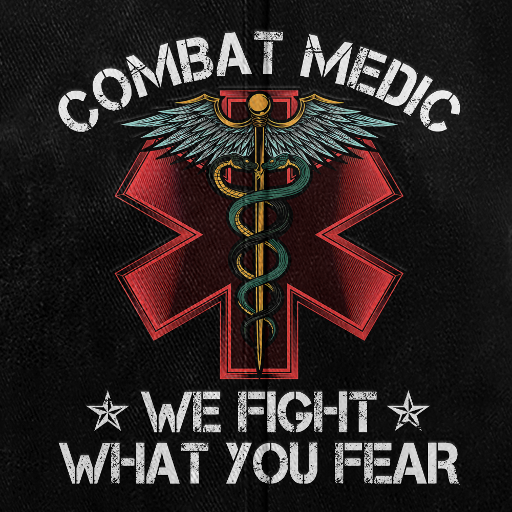 Personalizable Combat Medic Washed Cap