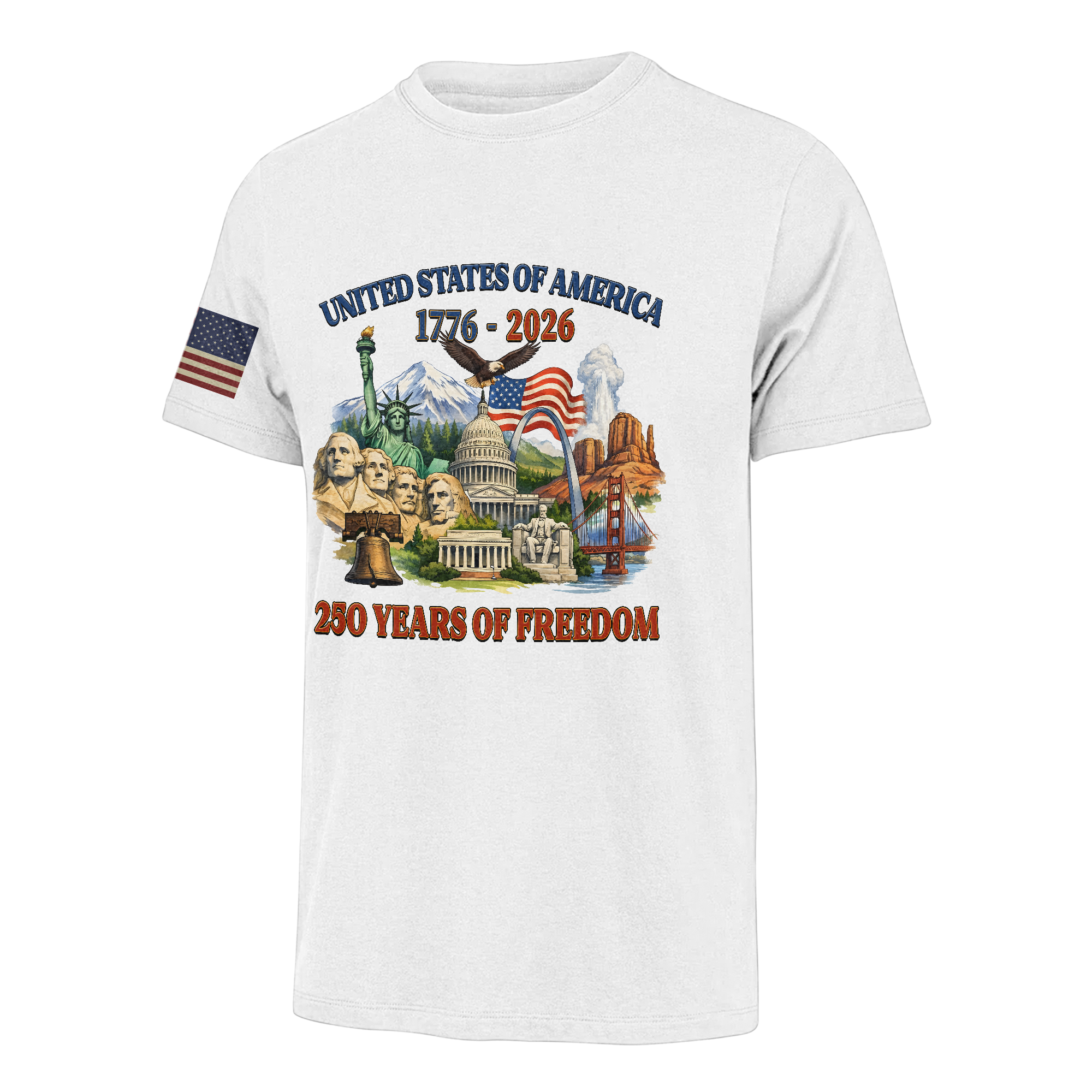 America 250 Years of Freedom Classic T-shirt