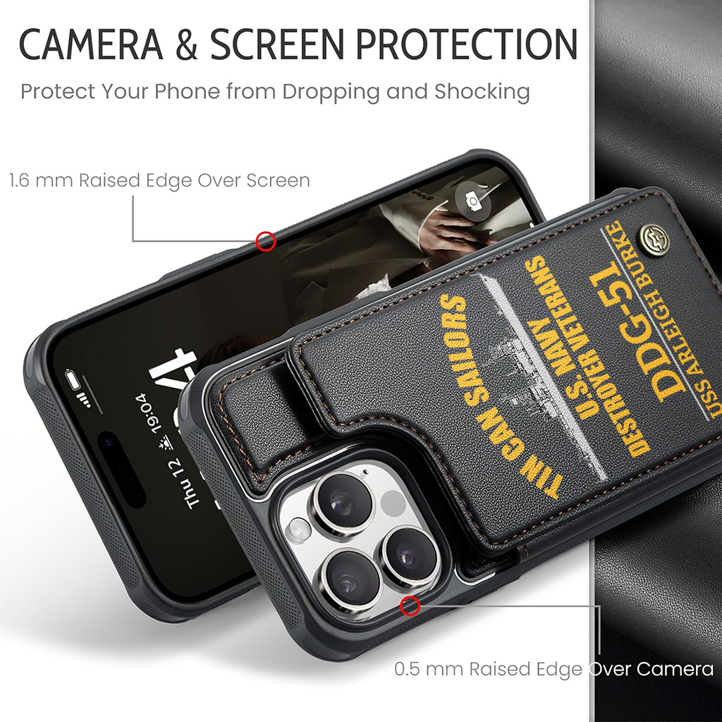 Personalizable Tin Can Sailors Wallet Phone Case