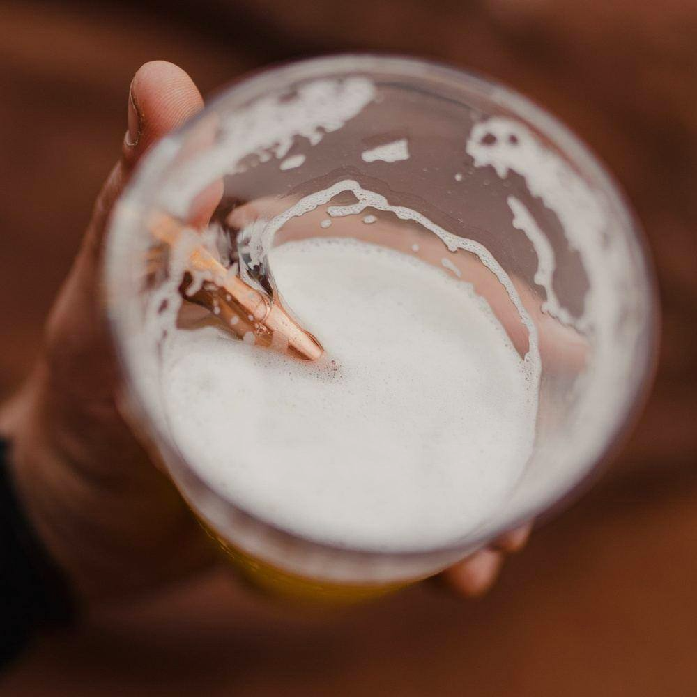 Airborne Death From Above Bullet Pint Glass