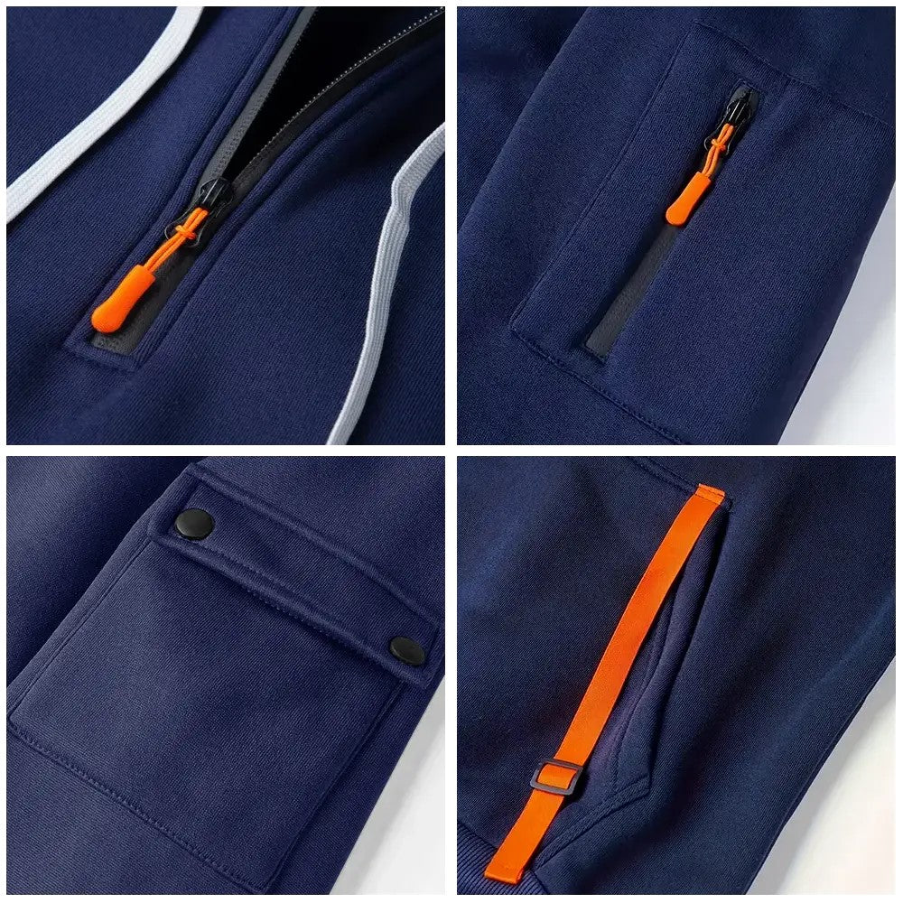 Less Than 1% Air Force Quarter Zip Hoodie