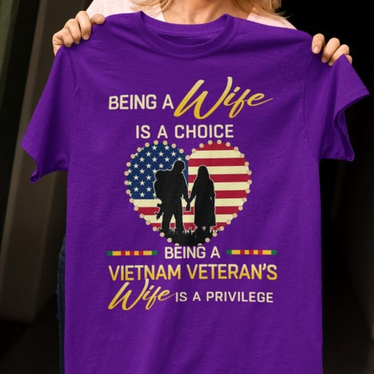 Vietnam Veteran's Wife Classic T-Shirt