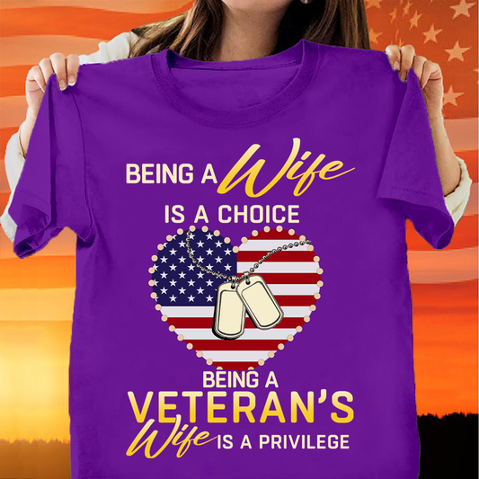 Veteran's Wife Classic T-Shirt