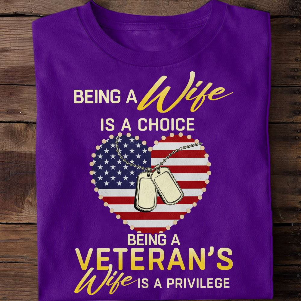 Veteran's Wife Classic T-Shirt