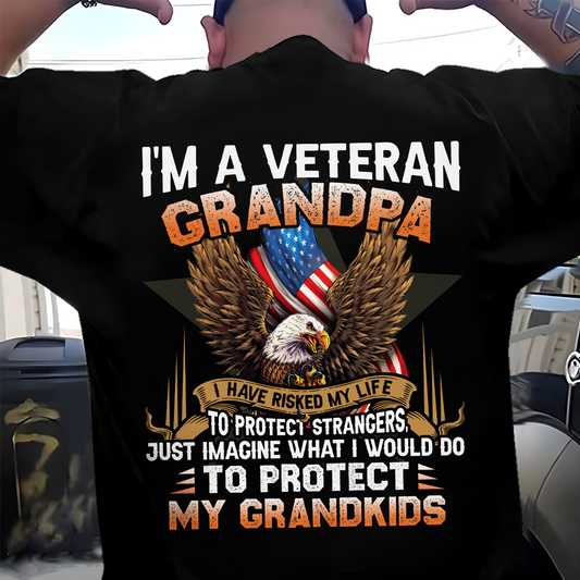 I'm A Veteran Grandpa Classic T-Shirt