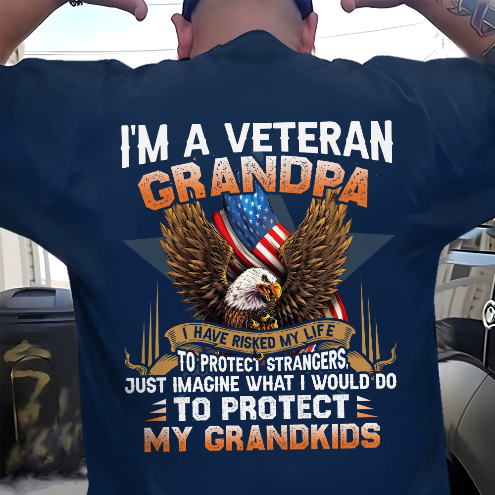 I'm A Veteran Grandpa Classic T-Shirt