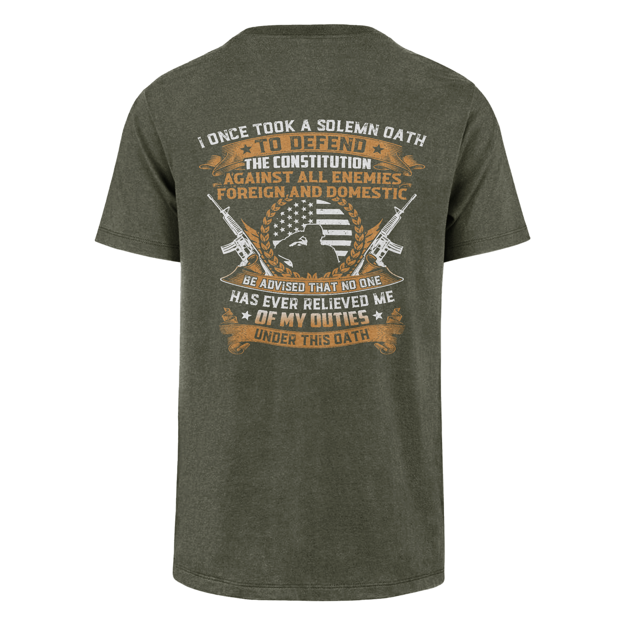 Oath Defend The Constitution Army Classic T-Shirt