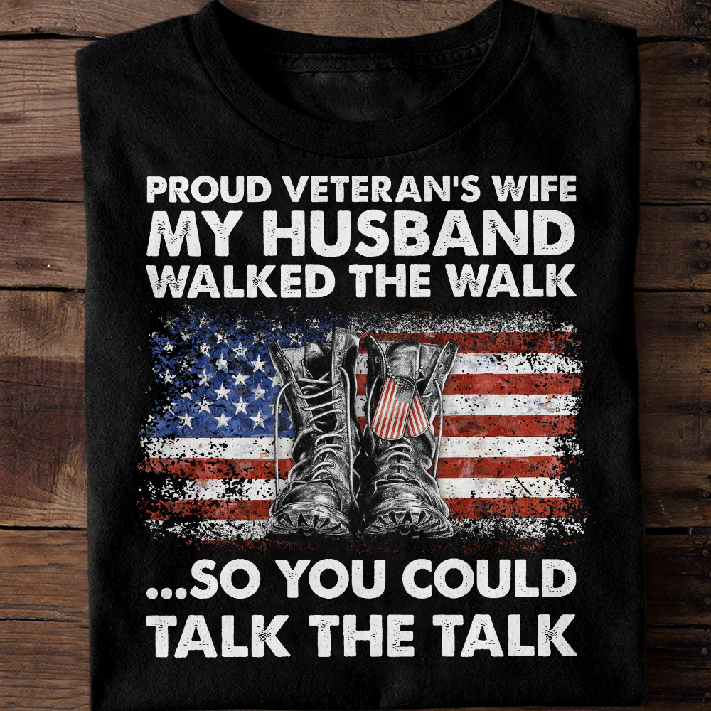 My Husband - Veteran's Wife Classic T-Shirt