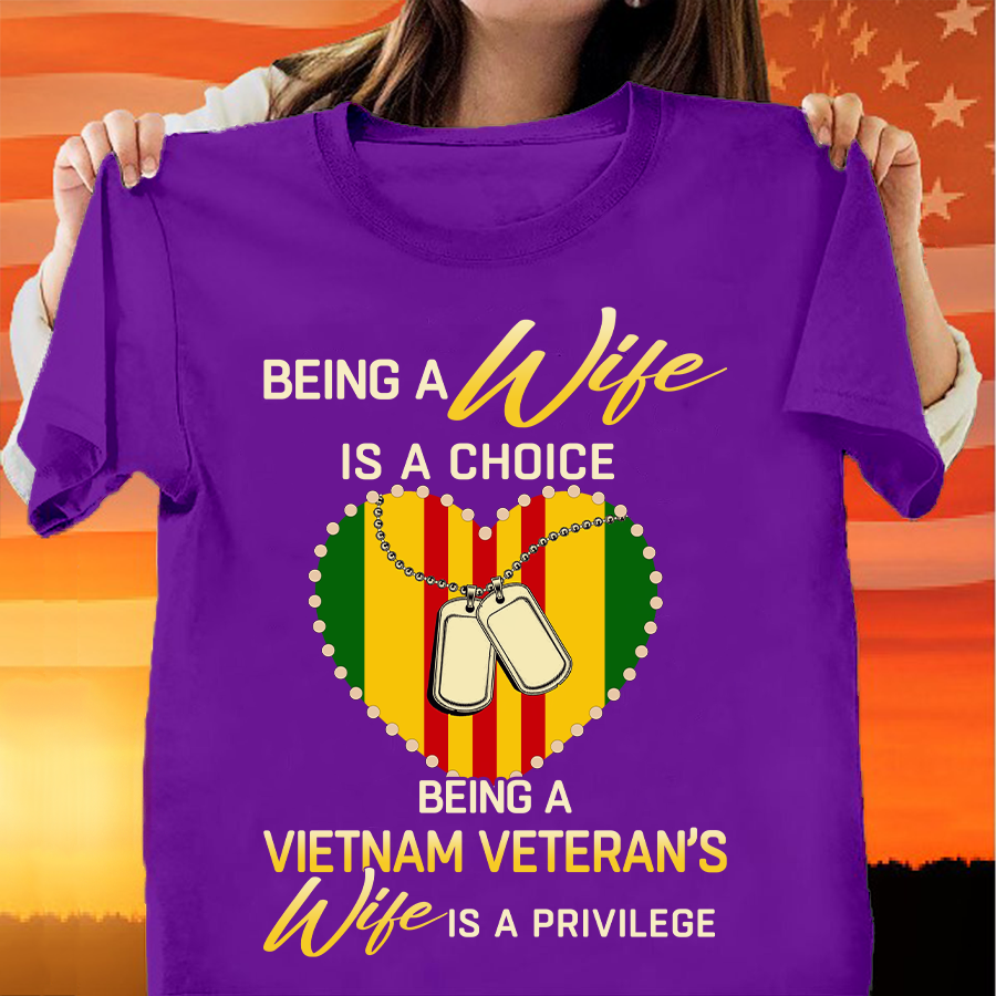 Vietnam Veteran's Wife Classic T-Shirt