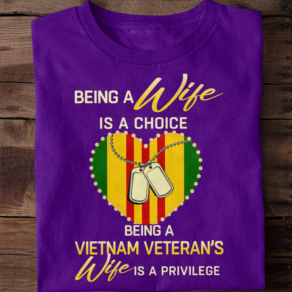 Vietnam Veteran's Wife Classic T-Shirt