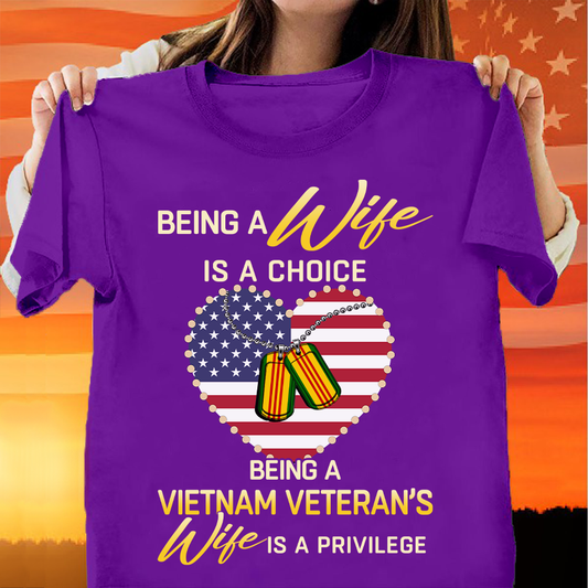 Vietnam Veteran's Wife Classic T-Shirt