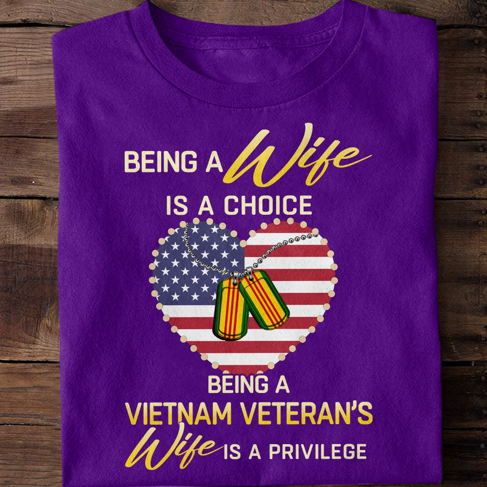 Vietnam Veteran's Wife Classic T-Shirt