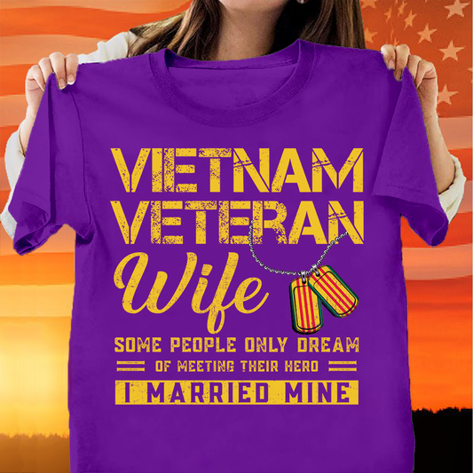 Vietnam Veteran's Wife Classic T-Shirt