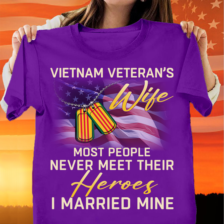 Vietnam Veteran's Wife Classic T-Shirt