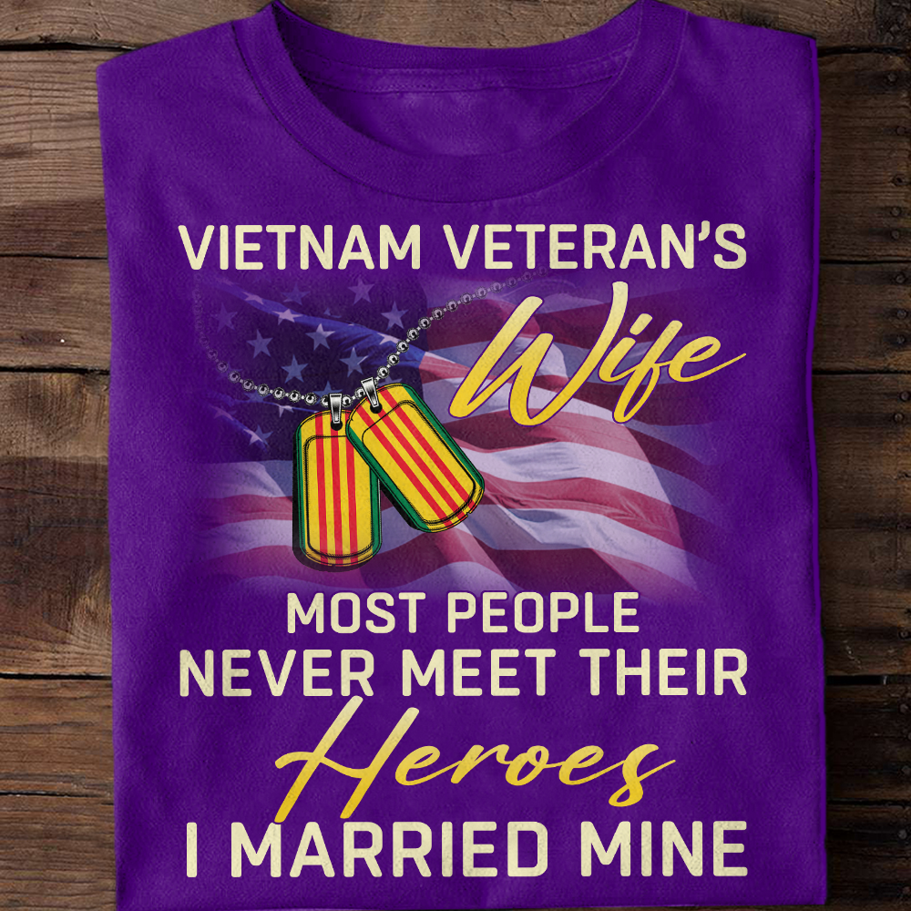 Vietnam Veteran's Wife Classic T-Shirt