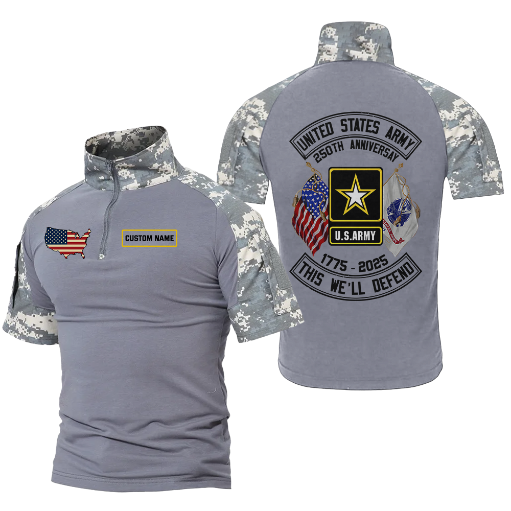 Army 250th Anniversary Tactical Polo Shirt
