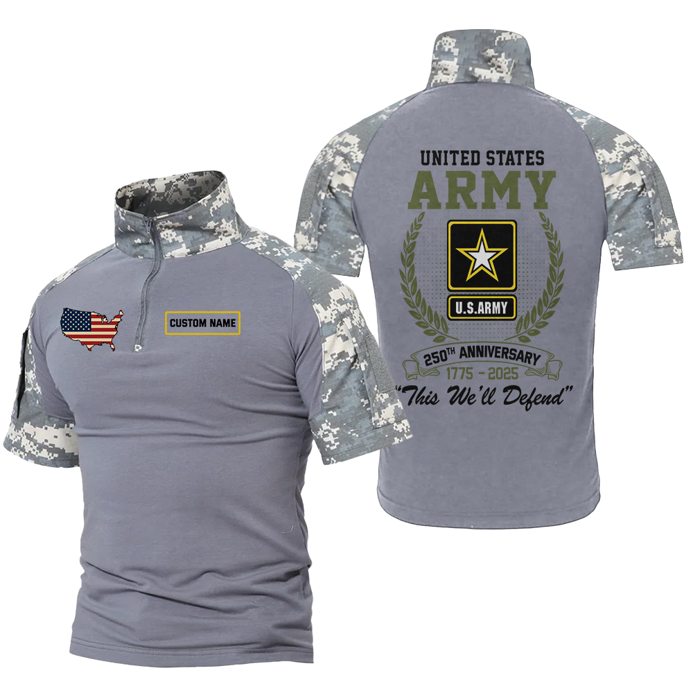 Army 250th Anniversary Tactical Polo Shirt