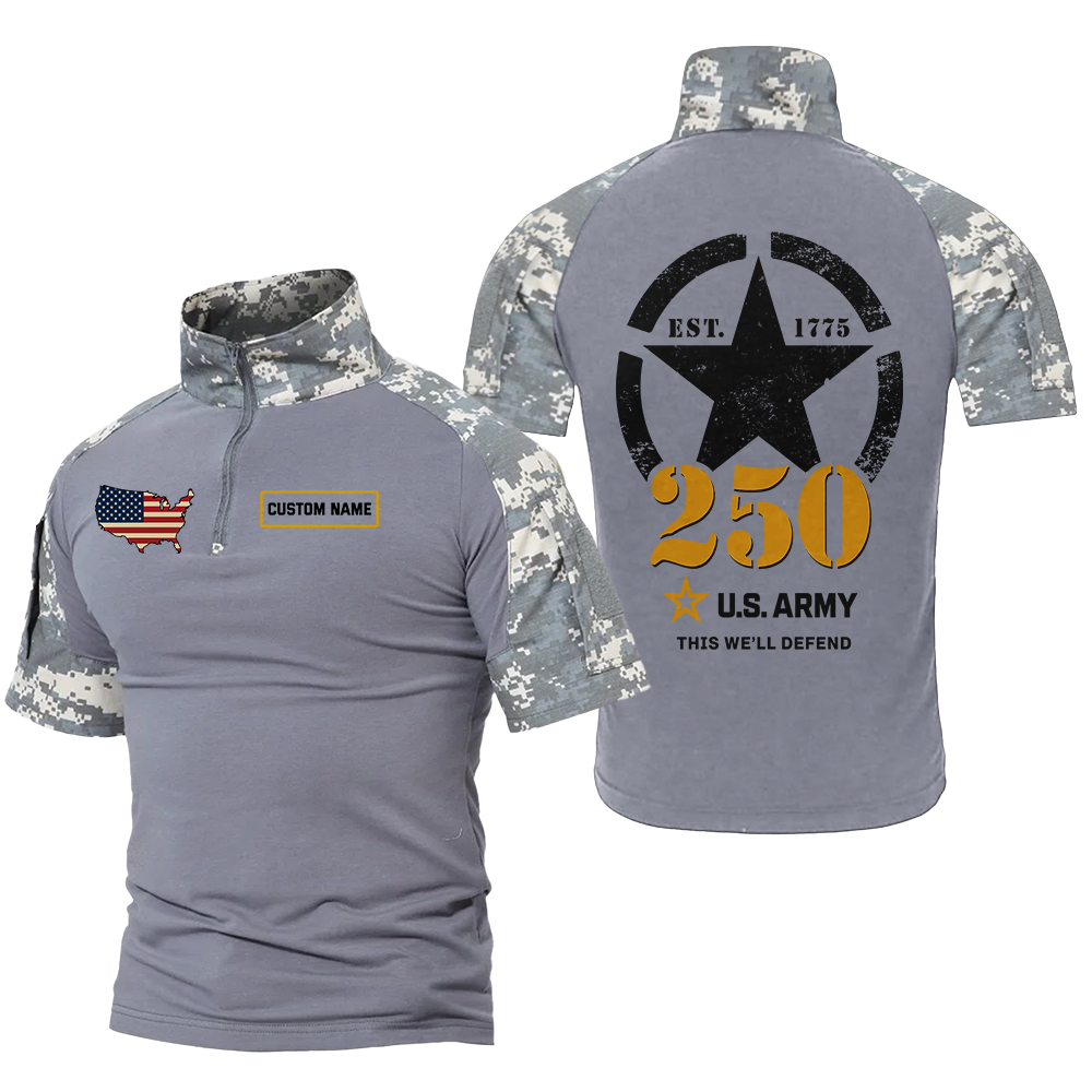 Army 250th Anniversary Tactical Polo Shirt