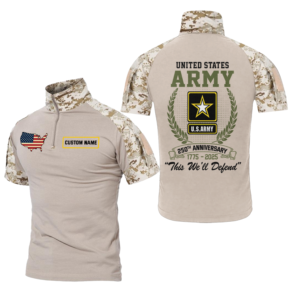 Army 250th Anniversary Tactical Polo Shirt