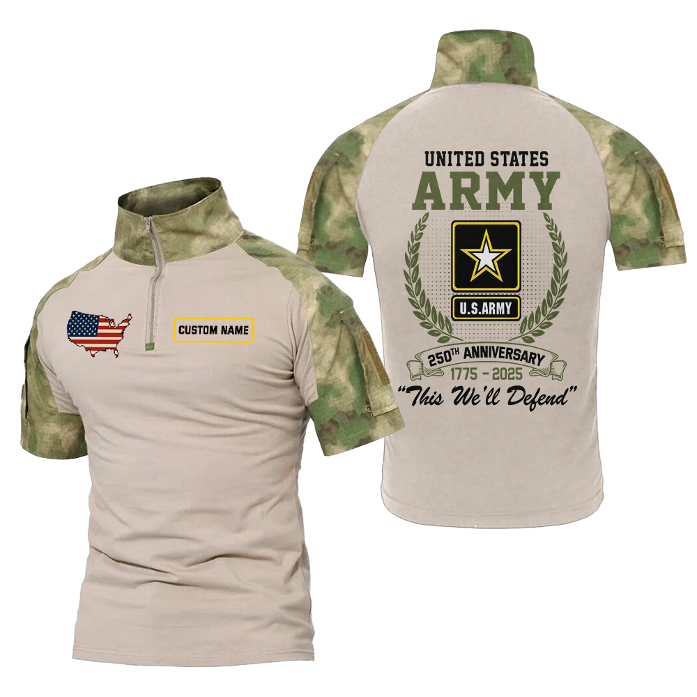 Army 250th Anniversary Tactical Polo Shirt